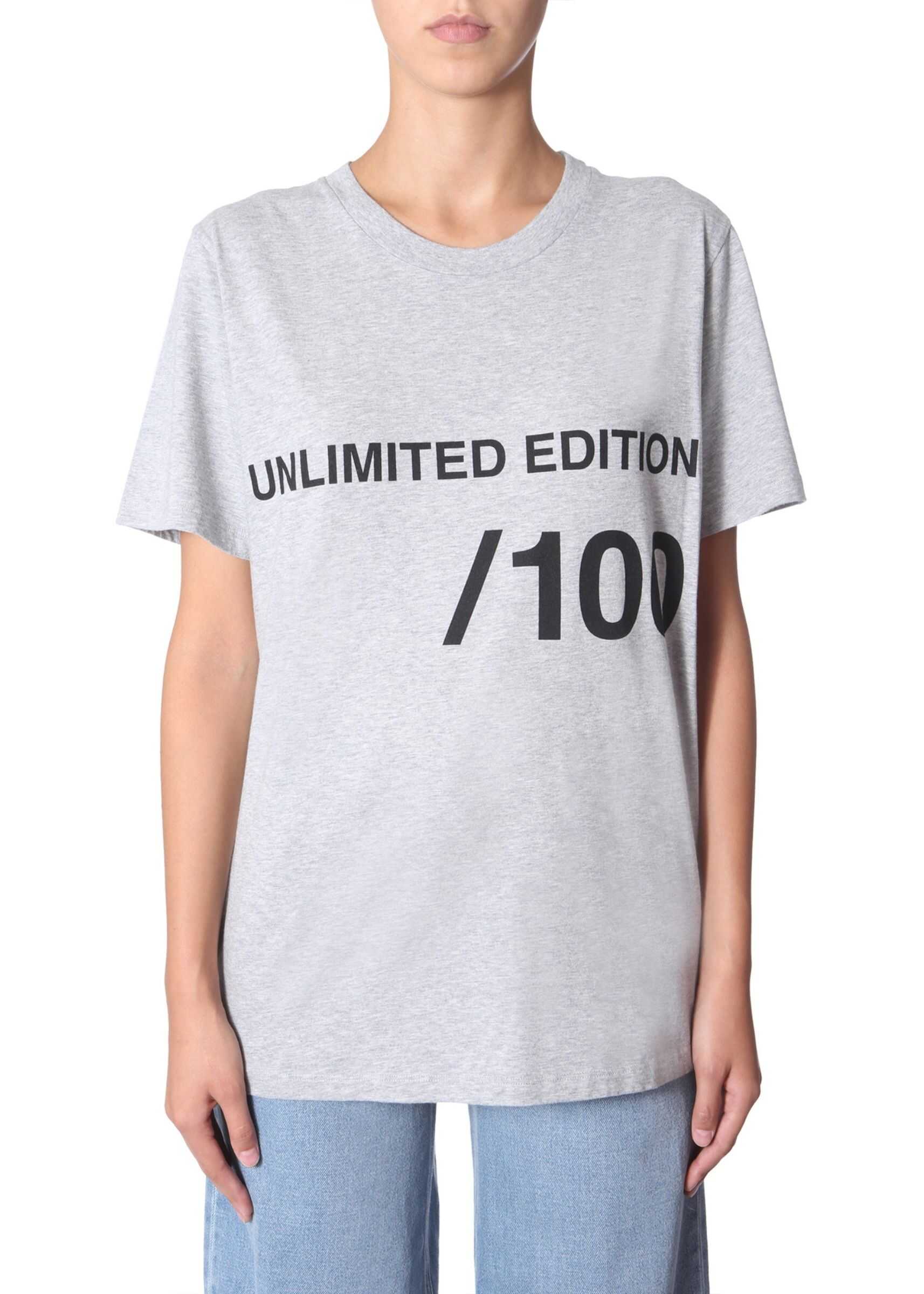 MM6 Maison Margiela Round Neck T-Shirt GREY