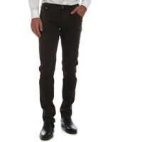 Pantaloni casual 5-Pocket Trousers In Brown Worked Fabric Barbati