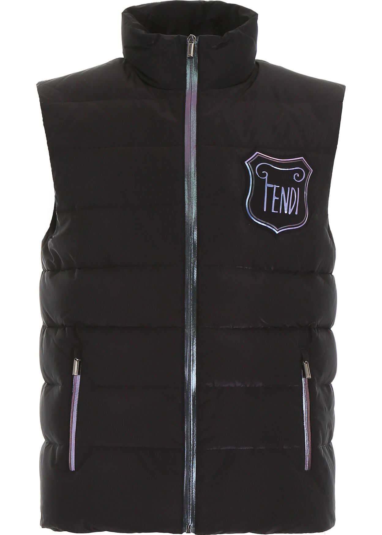 Fendi Light-Reflecting Vest PLUM