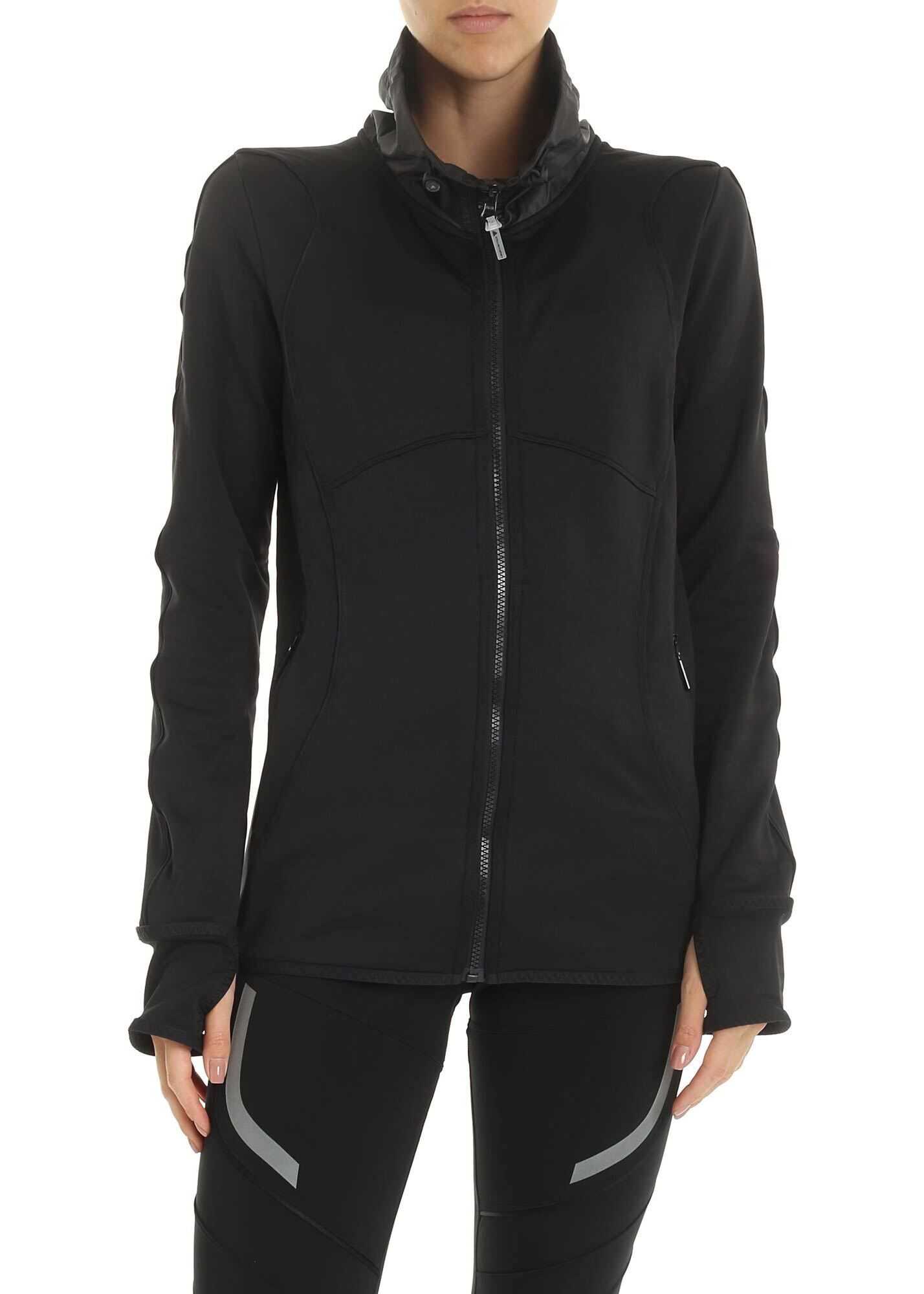 Bluza adidas by Stella McCartney Run Clmht Sweatshirt In Black Black