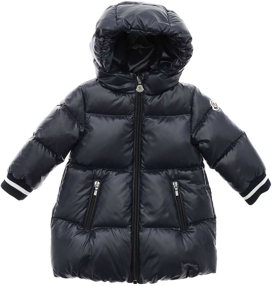 Moncler Kids Gliere Down Jacket In Blue Blue