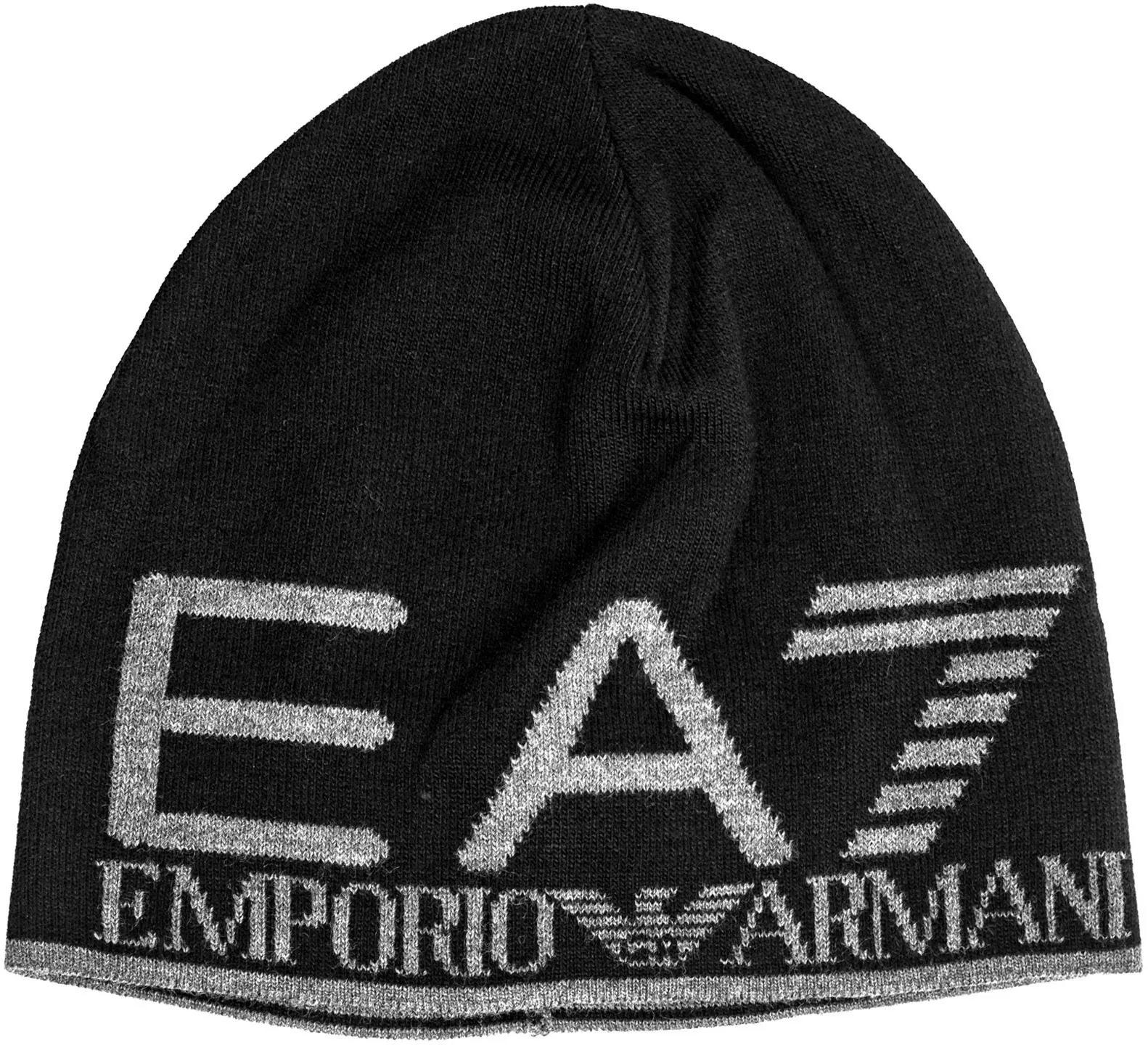 EA7 Beanie Hat Black