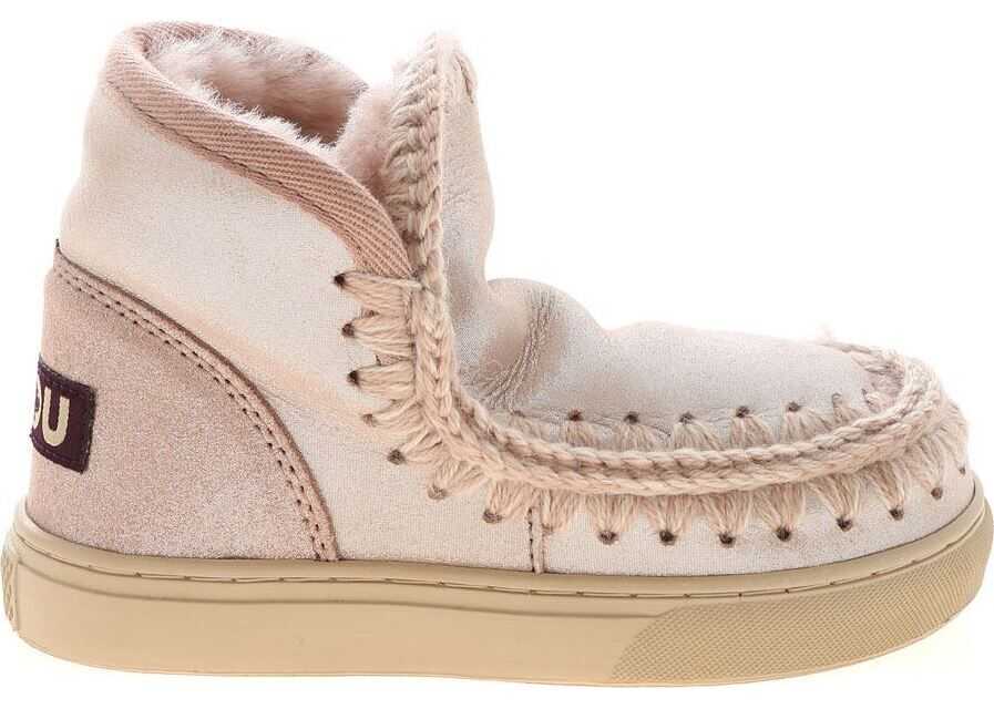Mou Eskimo Sneaker Kid Sneakers In Pink Pink