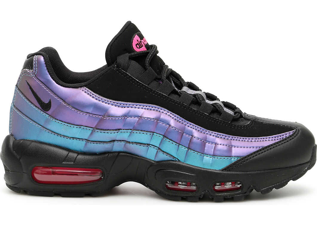 Nike Air Max 95 Premium Sneakers* BLACK LASER FUCHSIA