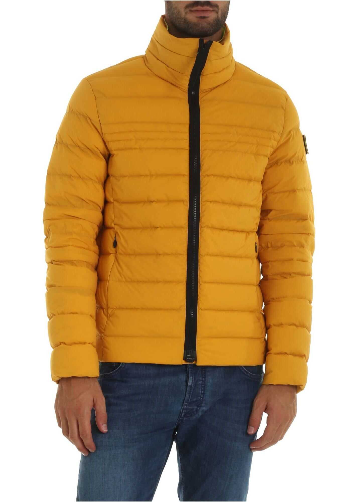 Rossignol Stretch Light Down Jacket In Yellow Yellow