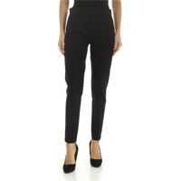 Pantaloni casual Trouser In Black With Polo Label Femei