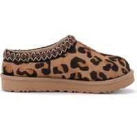 Sandale cu platforma Ciabatta Ugg Tasman In Pelle Scamosciata Leopardata Femei