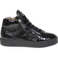 Sneakers May Sneakers In Black Shiny Leather Barbati