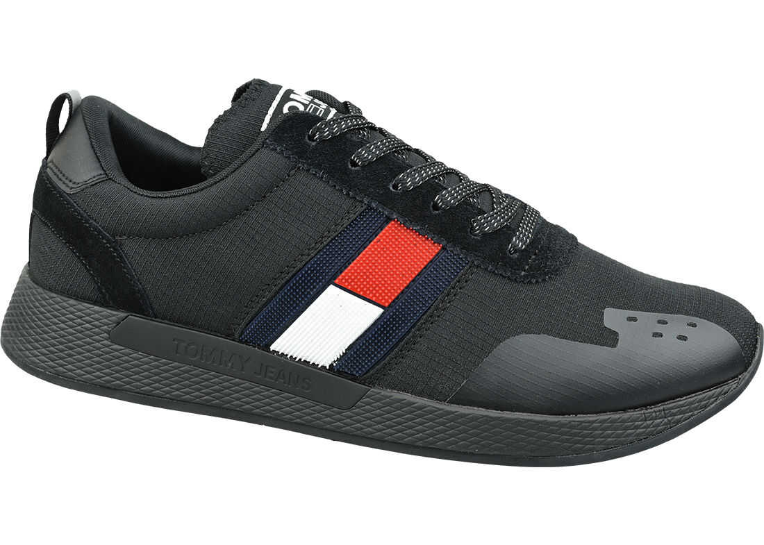 Tommy Hilfiger Flag Flexi Tommy Jeans Sneakers Black