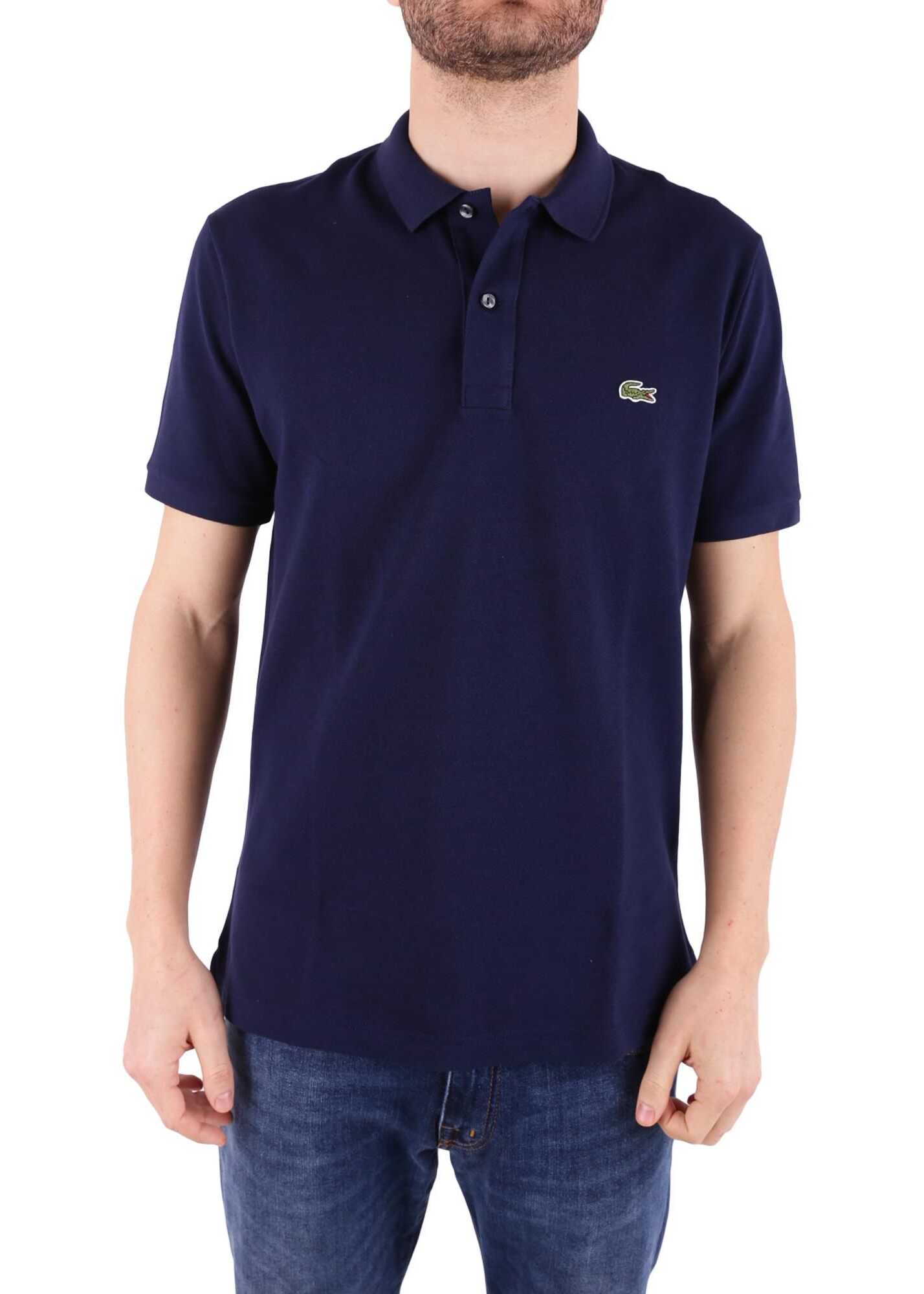 Lacoste Cotton Polo Shirt BLUE