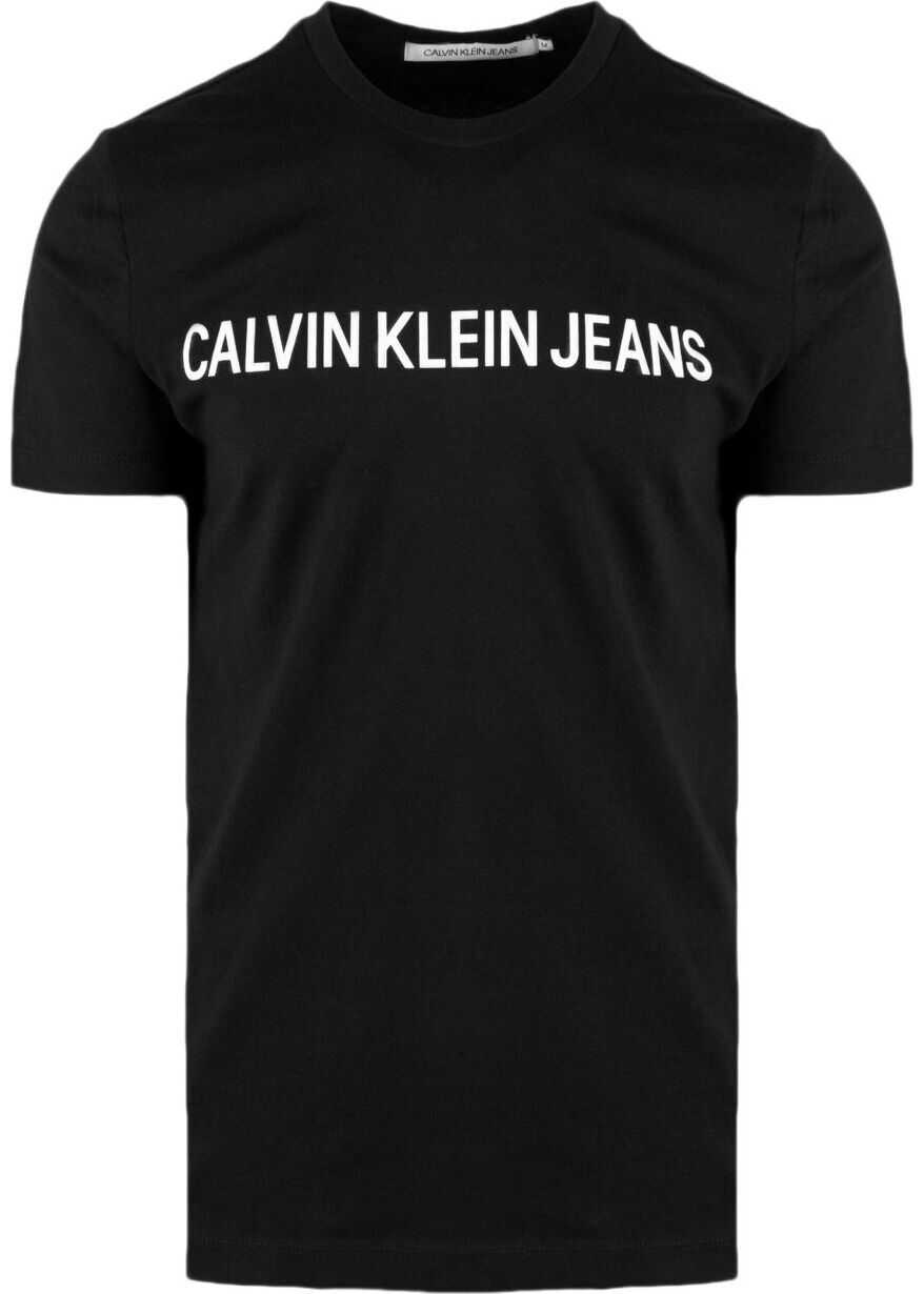 Calvin Klein Jeans Cotton T-Shirt BLACK