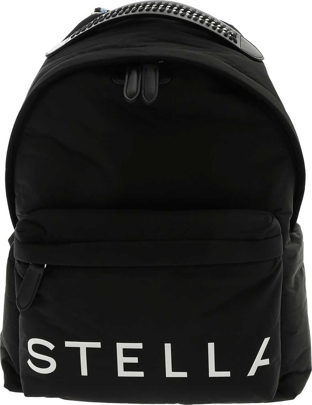 adidas by Stella McCartney Black Backpack With Multicolor Shoulder Straps Black