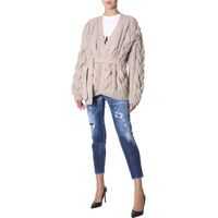 Pulovere casual Knitted Cardigan In Braiding Femei