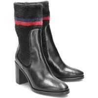 Botine Cosy High Heel Leather Femei