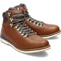 Bocanci casual Outdoor Hiking Lace Leather Boot Barbati