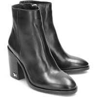 Botine Mono Color Heeled Boot Femei