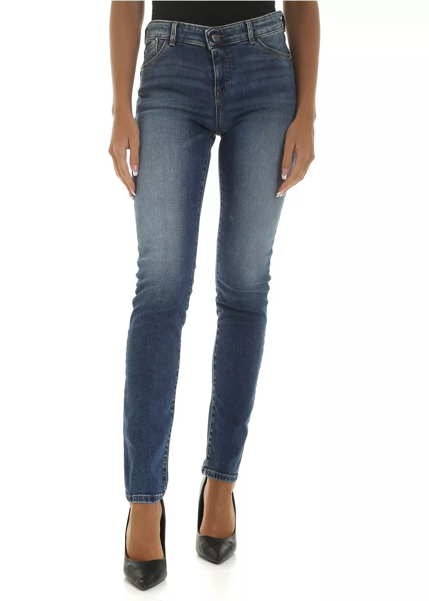 Blug Emporio Armani Light Blue Jeans With Push-Up Effect Light Blue