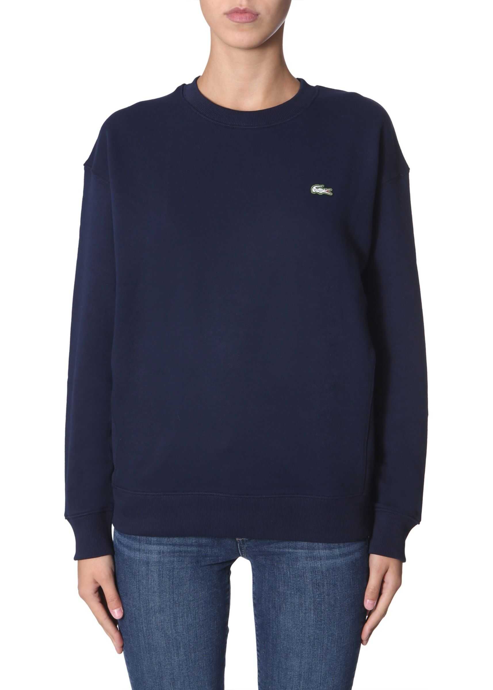 Lacoste Crew Neck Sweatshirt BLUE