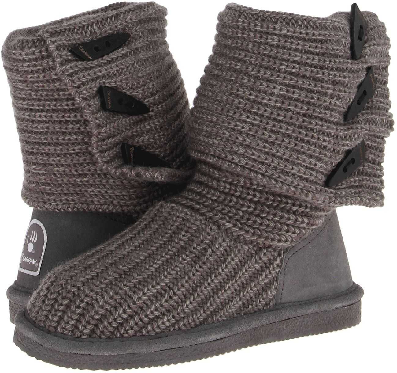 Gheata Bearpaw Knit Tall Gray