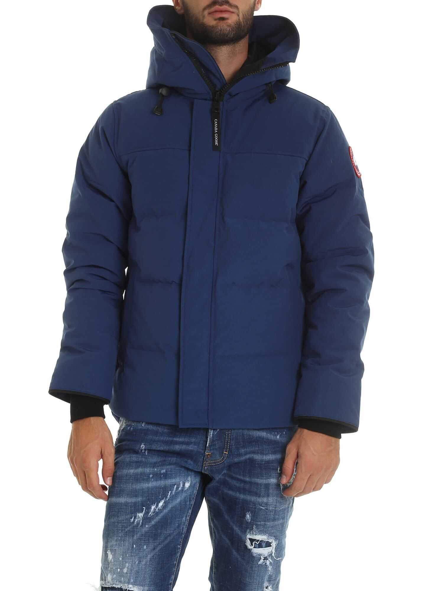 CANADA GOOSE Marcmillan Down Jacket In Blue Blue
