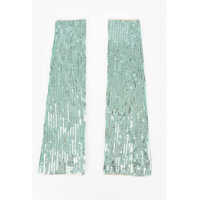 Manusi Sequined Sleeves Femei