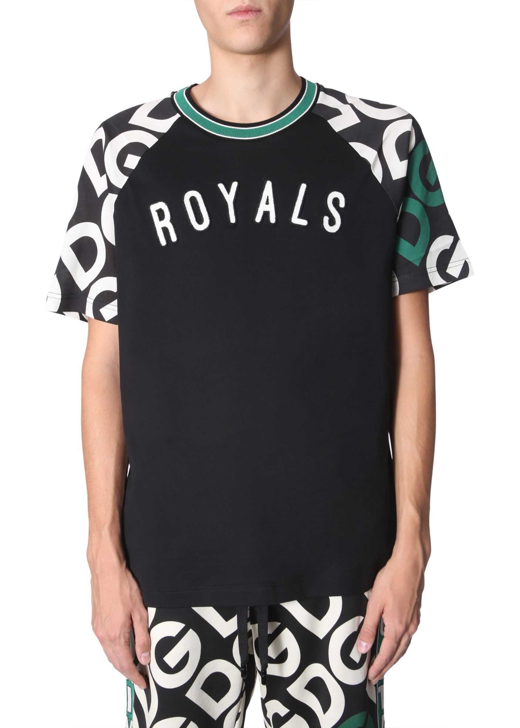 Dolce & Gabbana Round Neck T-Shirt BLACK