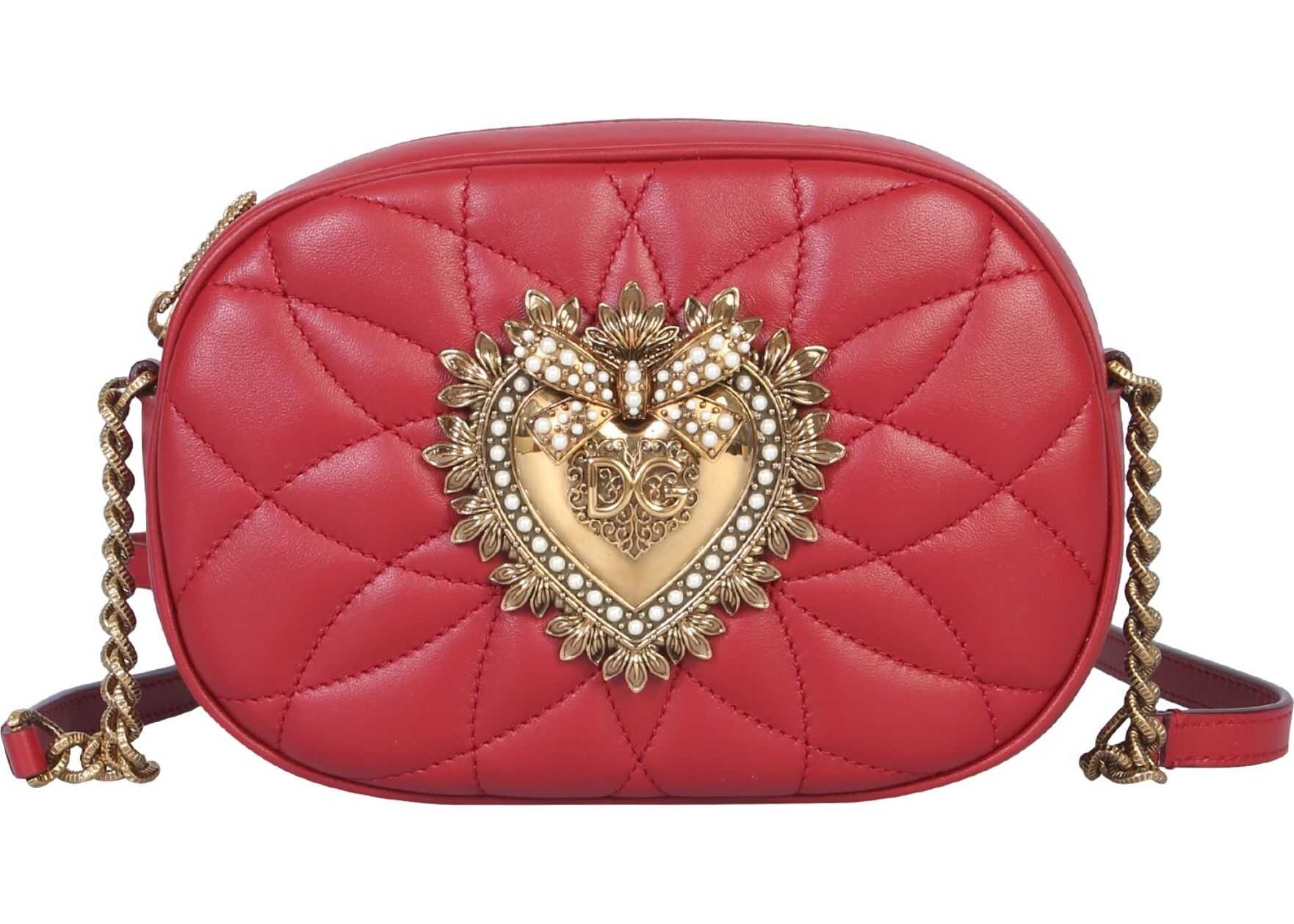 Dolce & Gabbana Devotion Camera Bag RED