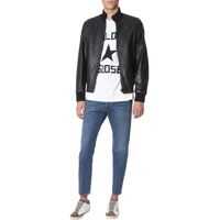 Geci de piele Bomber With Logo Barbati