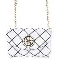 Borsete Waist bag with decorative chain Femei