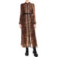 Rochii de zi Animal printed chemisier dress Femei