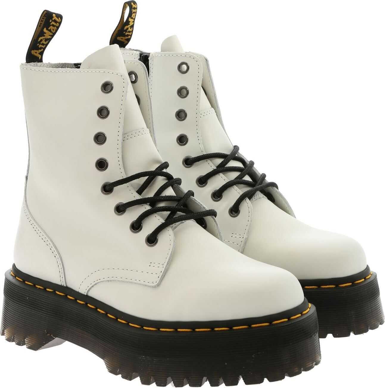 Dr. Martens White Jadon Ankle Boots* White