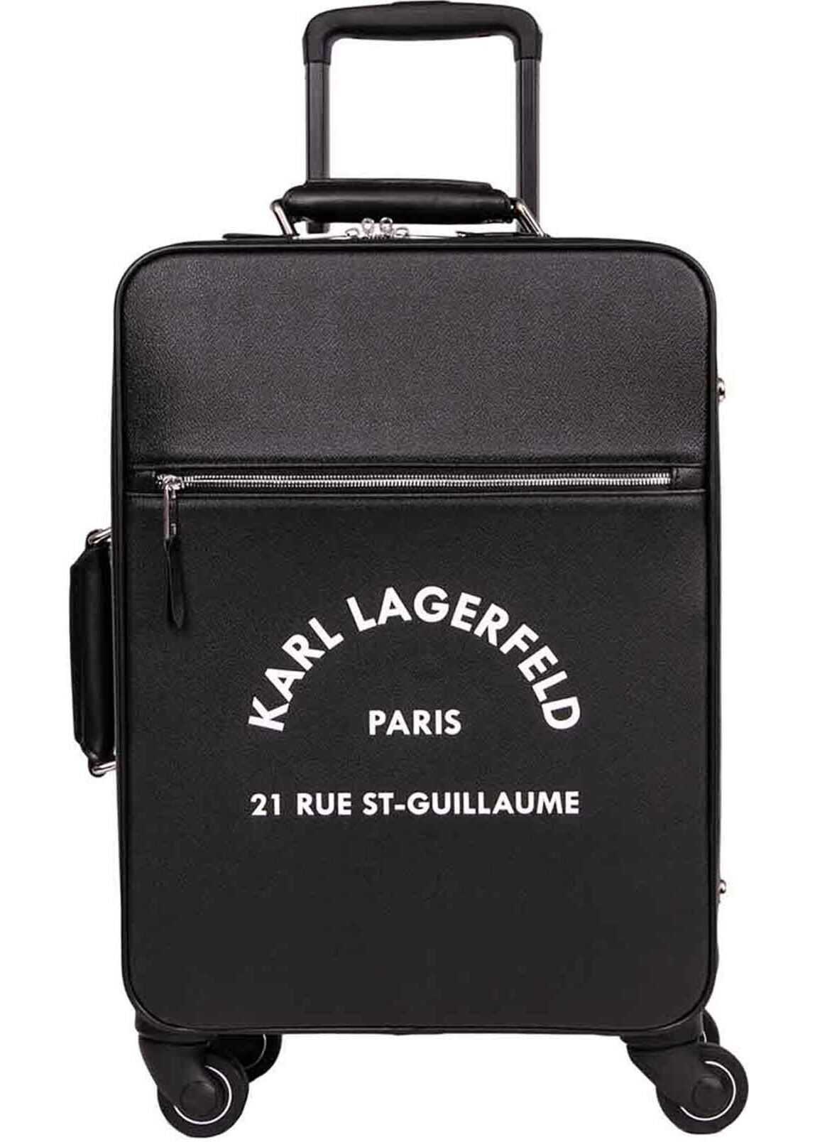 Karl Lagerfeld Rue St Guillaume Trolley In Black Black