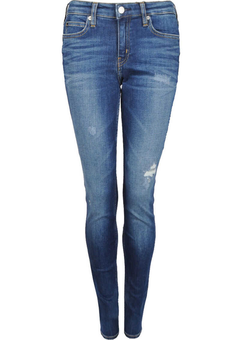 Blug Calvin Klein Skinny 011 J20J209776 Granatowy