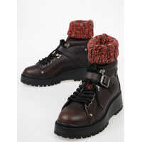 Botine Leather Pull Up Boots Femei