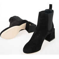 Botine 6cm Suede Leather VALLY Boots Femei