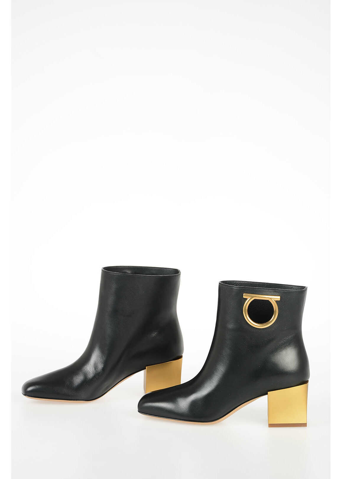 Salvatore Ferragamo 5cm ALBIANO Boots BLACK