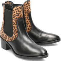 Ghete Leo Print Chelsea Femei