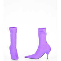 Botine 8cm Fabric Stretch Boots Femei