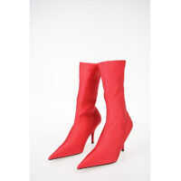 Botine 8cm Fabric Ankle boots Femei