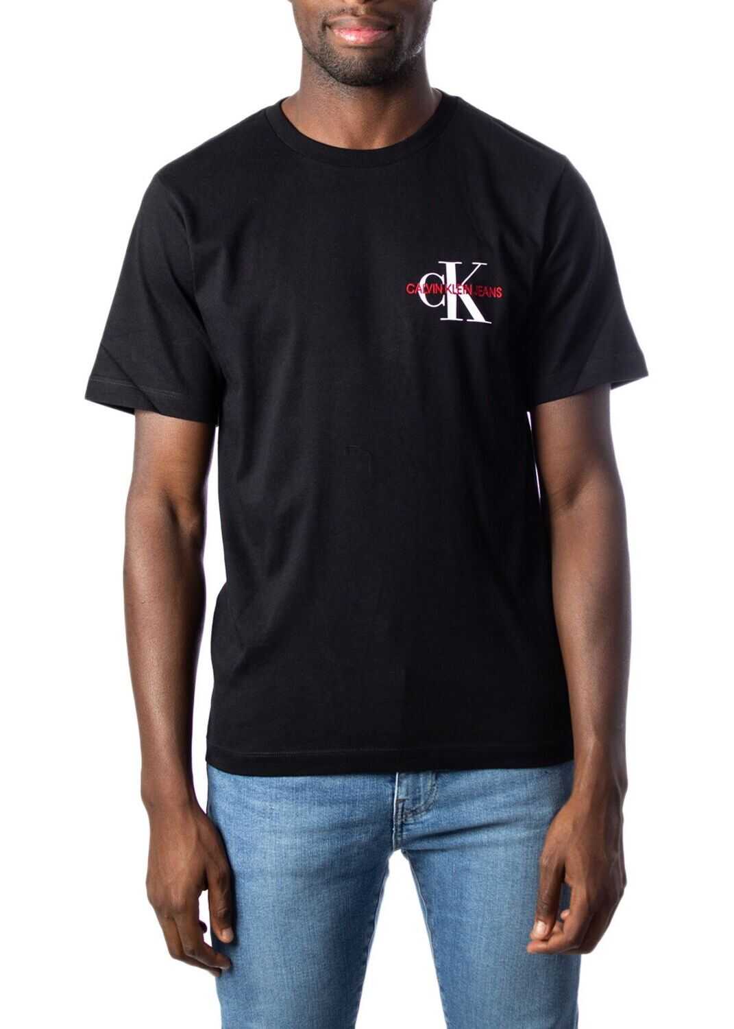 Calvin Klein Jeans Cotton T-Shirt BLACK