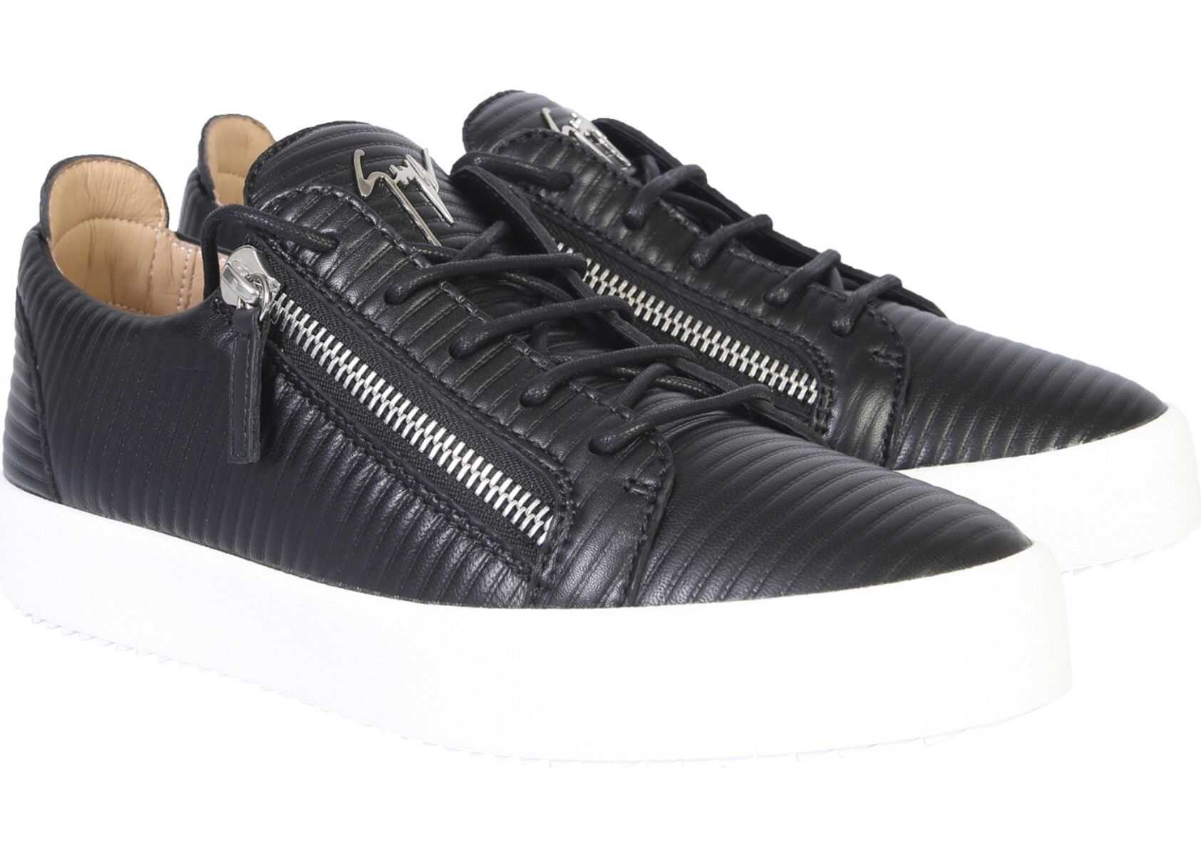 Giuseppe Zanotti Frankie Low Top Sneaker BLACK