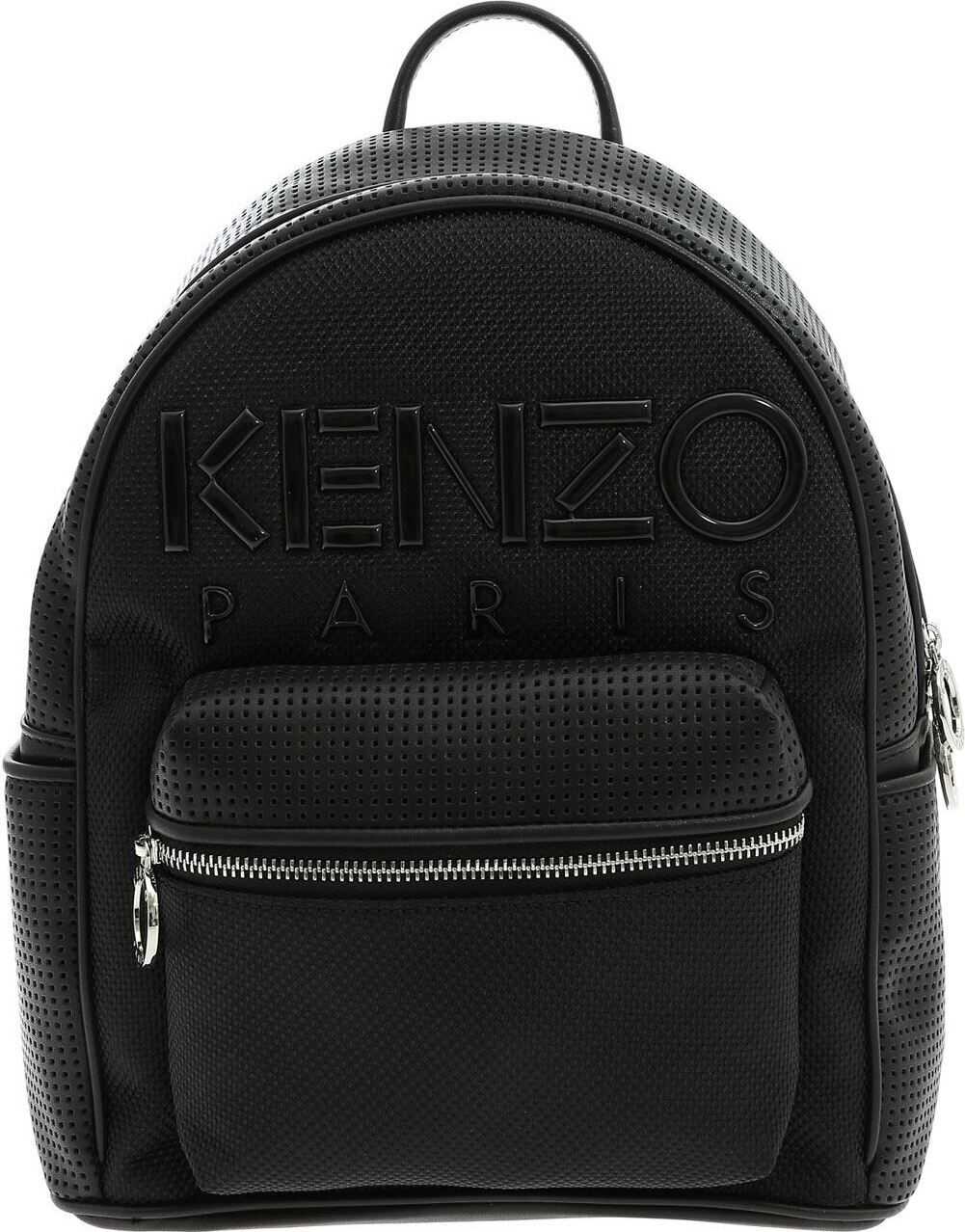 Kenzo Openwork Backpack In Black Black