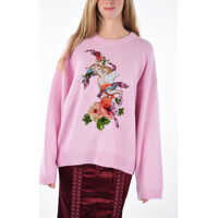 Pulovere casual Cashmere Embroidery Sweater Femei