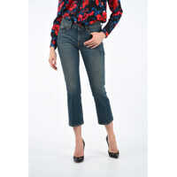 Blugi drepti 20cm Capri Jeans Femei
