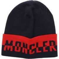 Sepci Blue And Red Jacquard Beanie Baieti