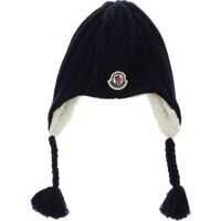 Sepci Blue Beanie With Logo Patch Baieti