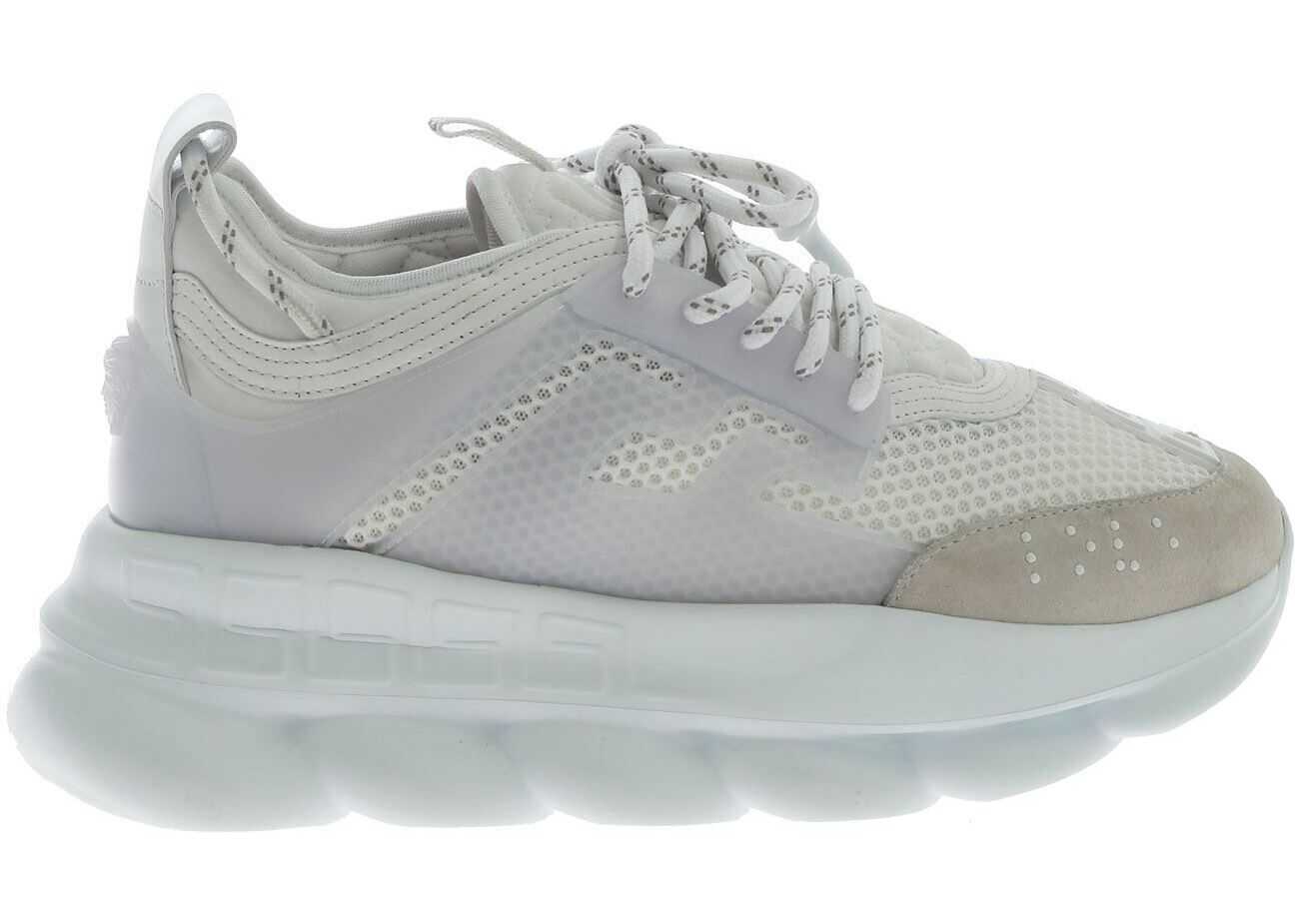 Chain Reaction Sneakers In White