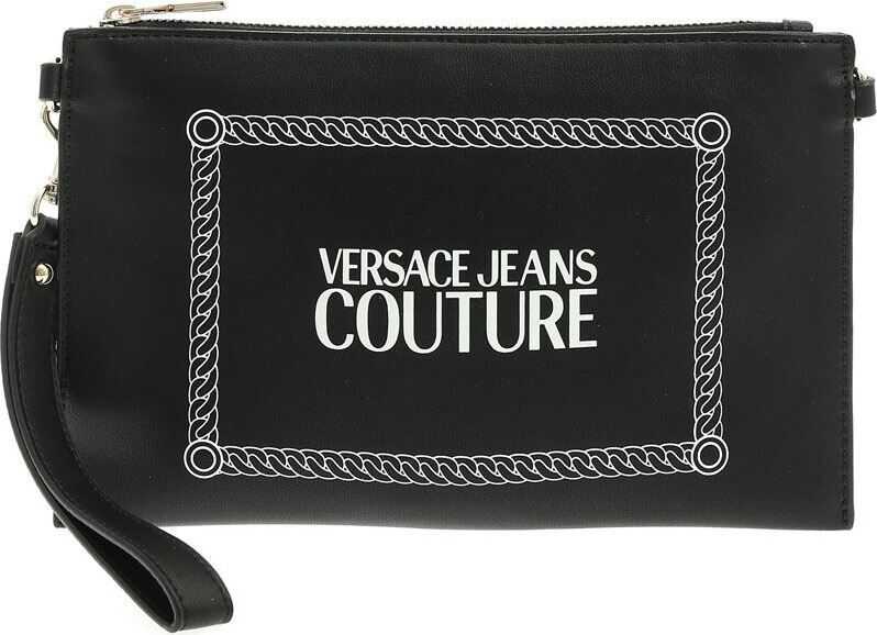 Versace Jeans Couture Versace Jeans Couture Clutch Bag In Black Black