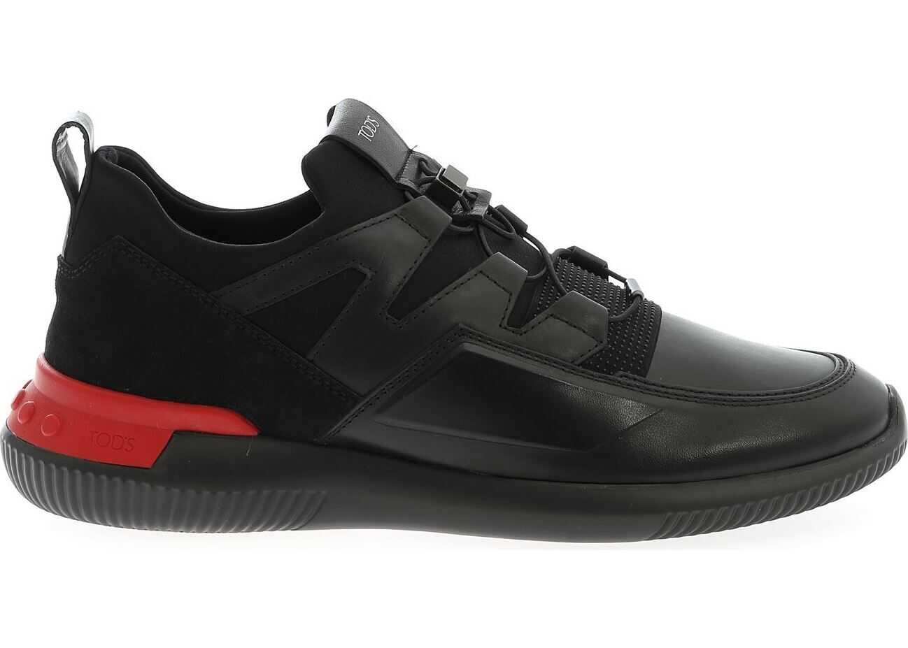 TOD'S Active Sport Light No Sneakers In Black Black