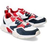 Sneakers Chunky Material Mix Barbati